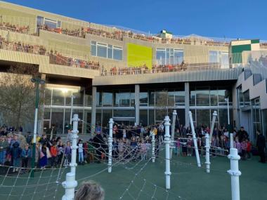Alle børn samlet på Skolen i Sydhavnen